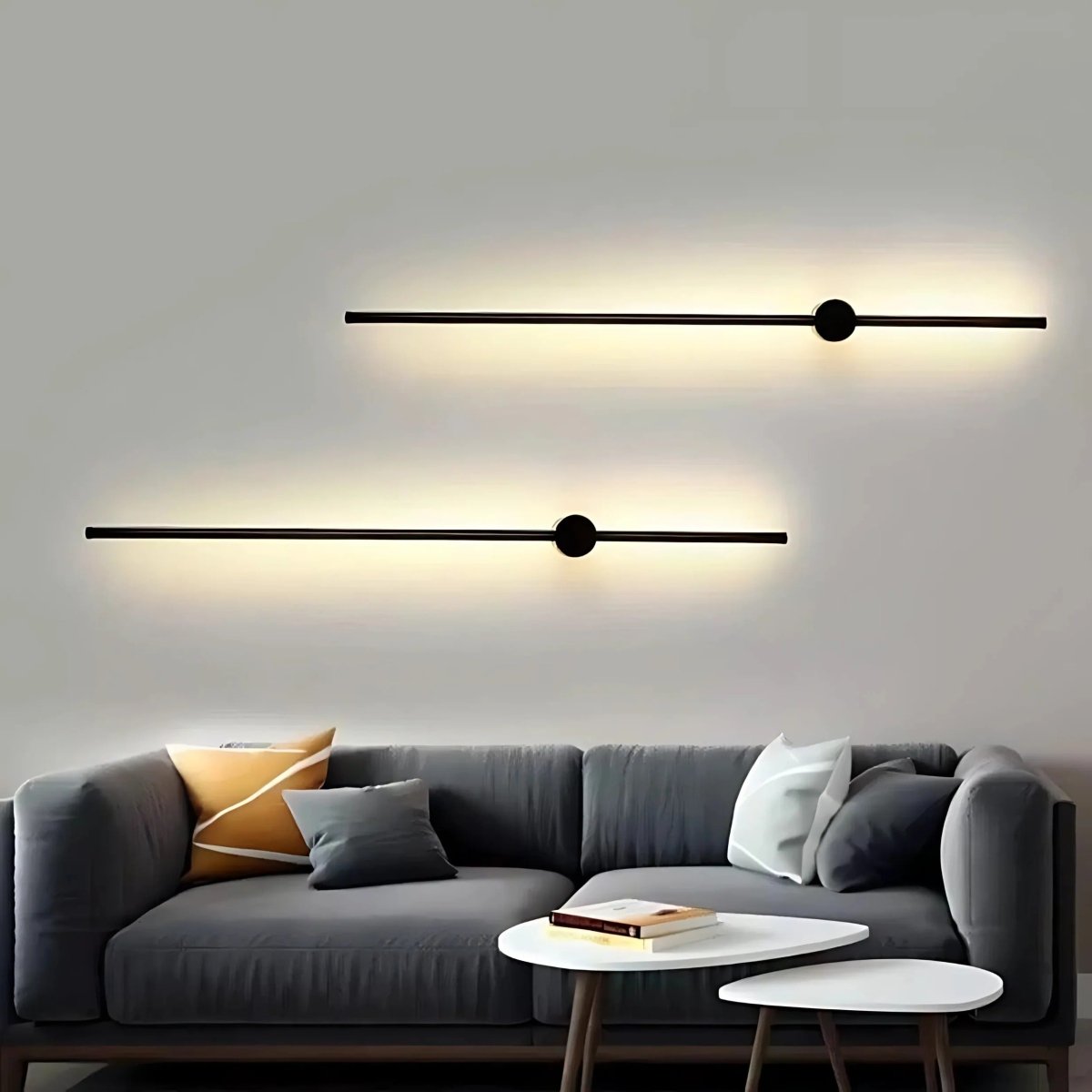 Modern LED Wall Lamp | Dimmable Wall Sconce Lighting | Slim Design Wall Light | Adjustable Brightness Wall Lights Indoor | Minimalist Wall Sconces - Zardee 3