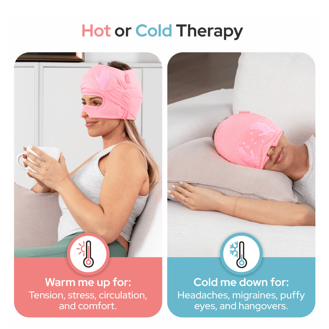 NovaNest Migraine Cap Deluxe Edition For Everyday And Travel Use Ideal Travel Wear