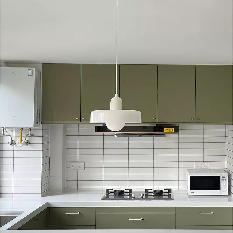 Bauhaus Inspired Colored Glass Pendant Light for Kitchen Island and Dining Room 3