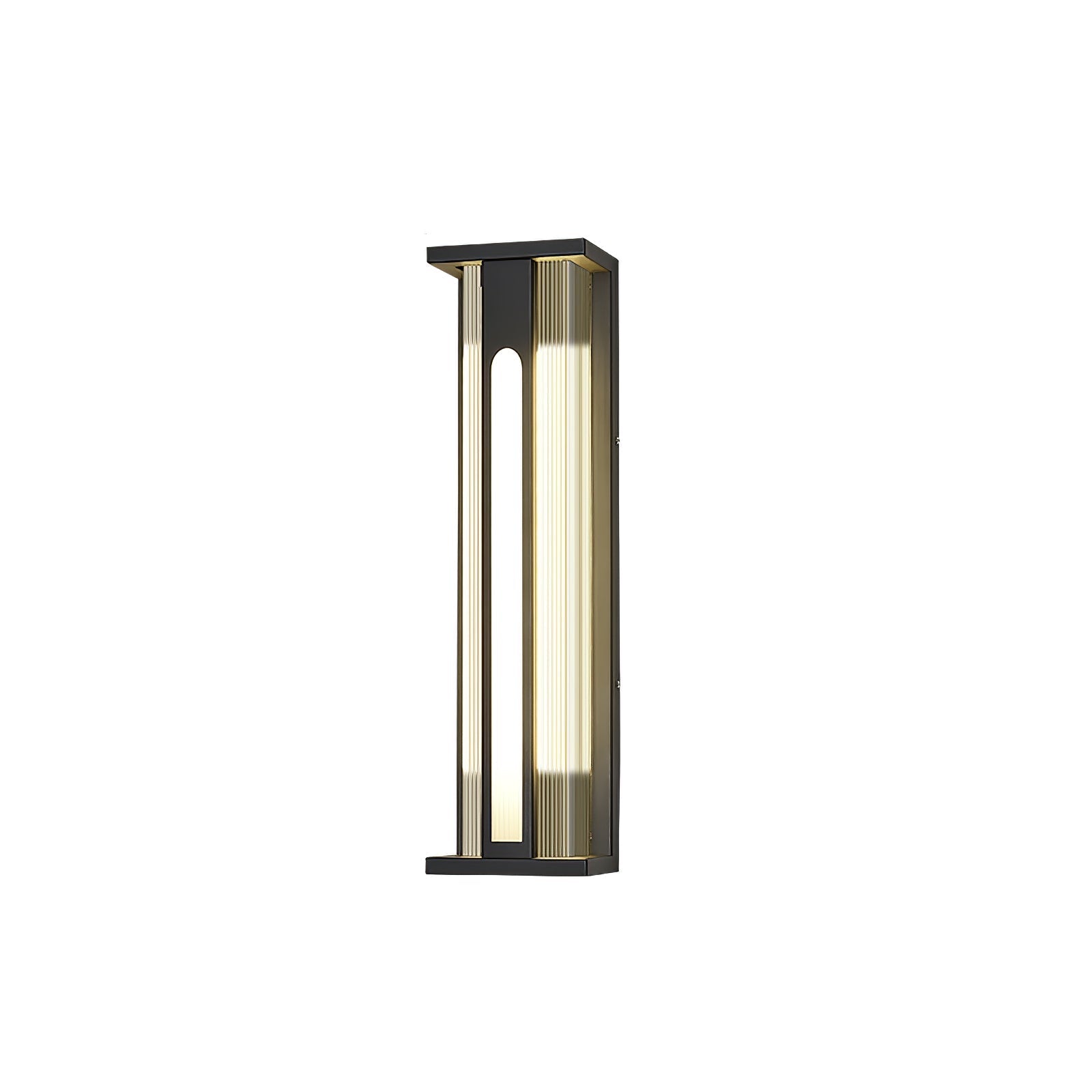 Variant image for Solar Wall Lights Outdoor | Modern Outdoor Wall Lamp | Waterproof Patio Lantern | Automatic On/Off Light | Stylish Garden Fixture - Zardee-3