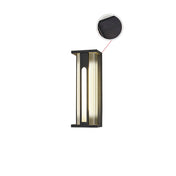 Variant image for Solar Wall Lights Outdoor | Modern Outdoor Wall Lamp | Waterproof Patio Lantern | Automatic On/Off Light | Stylish Garden Fixture - Zardee-2