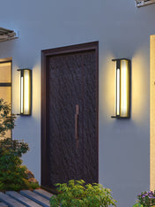 Solar Wall Lights Outdoor | Modern Outdoor Wall Lamp | Waterproof Patio Lantern | Automatic On/Off Light | Stylish Garden Fixture - Zardee-5