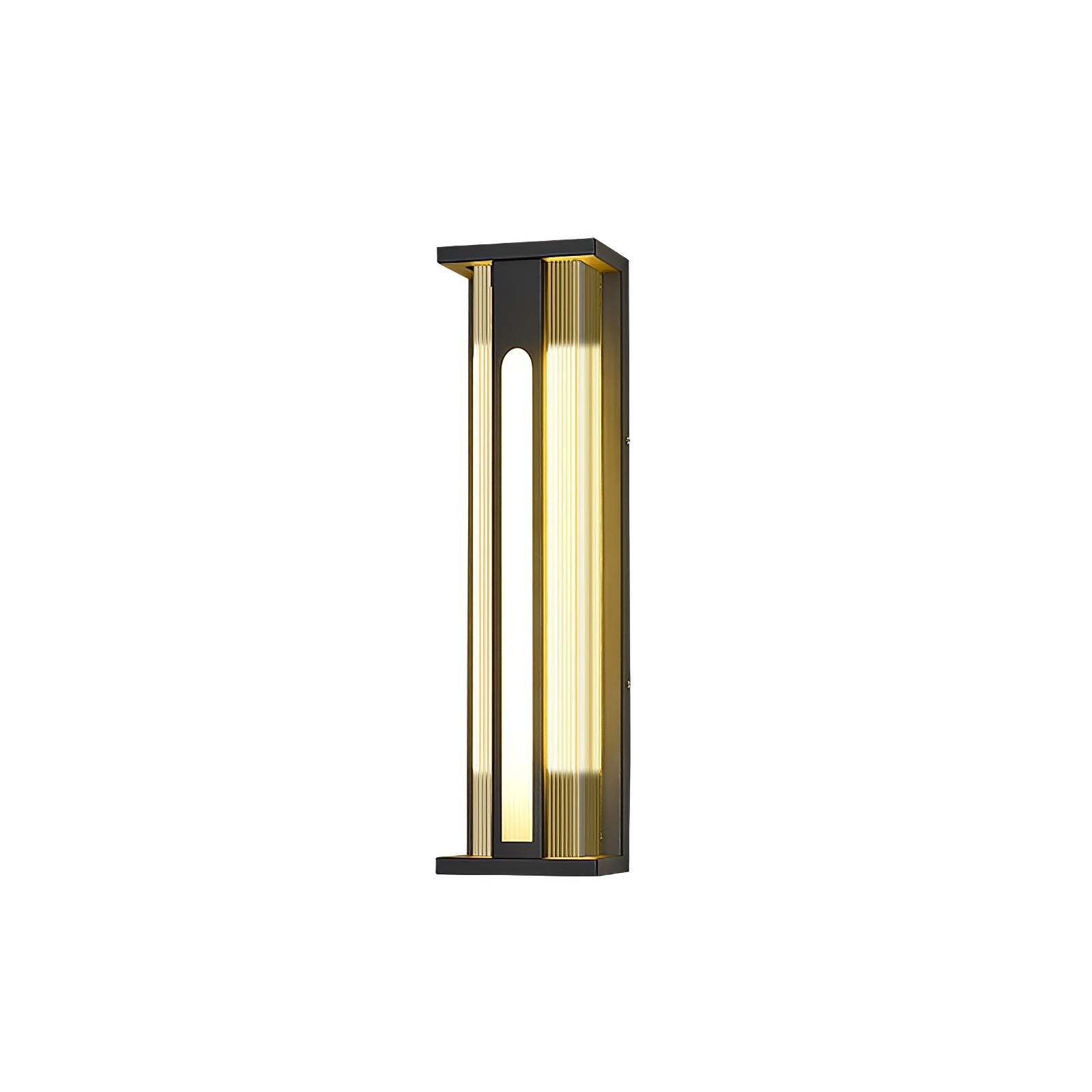 Variant image for Solar Wall Lights Outdoor | Modern Outdoor Wall Lamp | Waterproof Patio Lantern | Automatic On/Off Light | Stylish Garden Fixture - Zardee-9