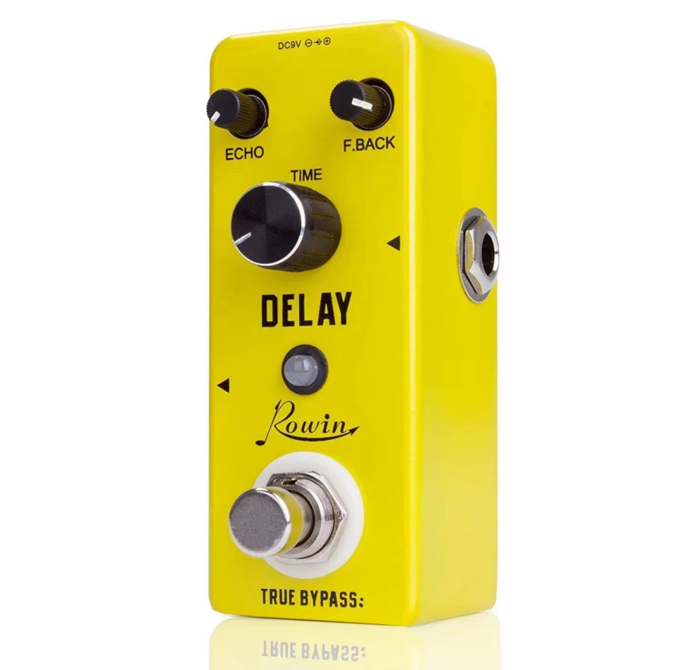 Best Rowin Noise Gate Pedal Guitar Delay Chorus Vibrolo Phaser Flanger Booster Equalizer Effects Fuzz Metal Dist Blues Drive 24