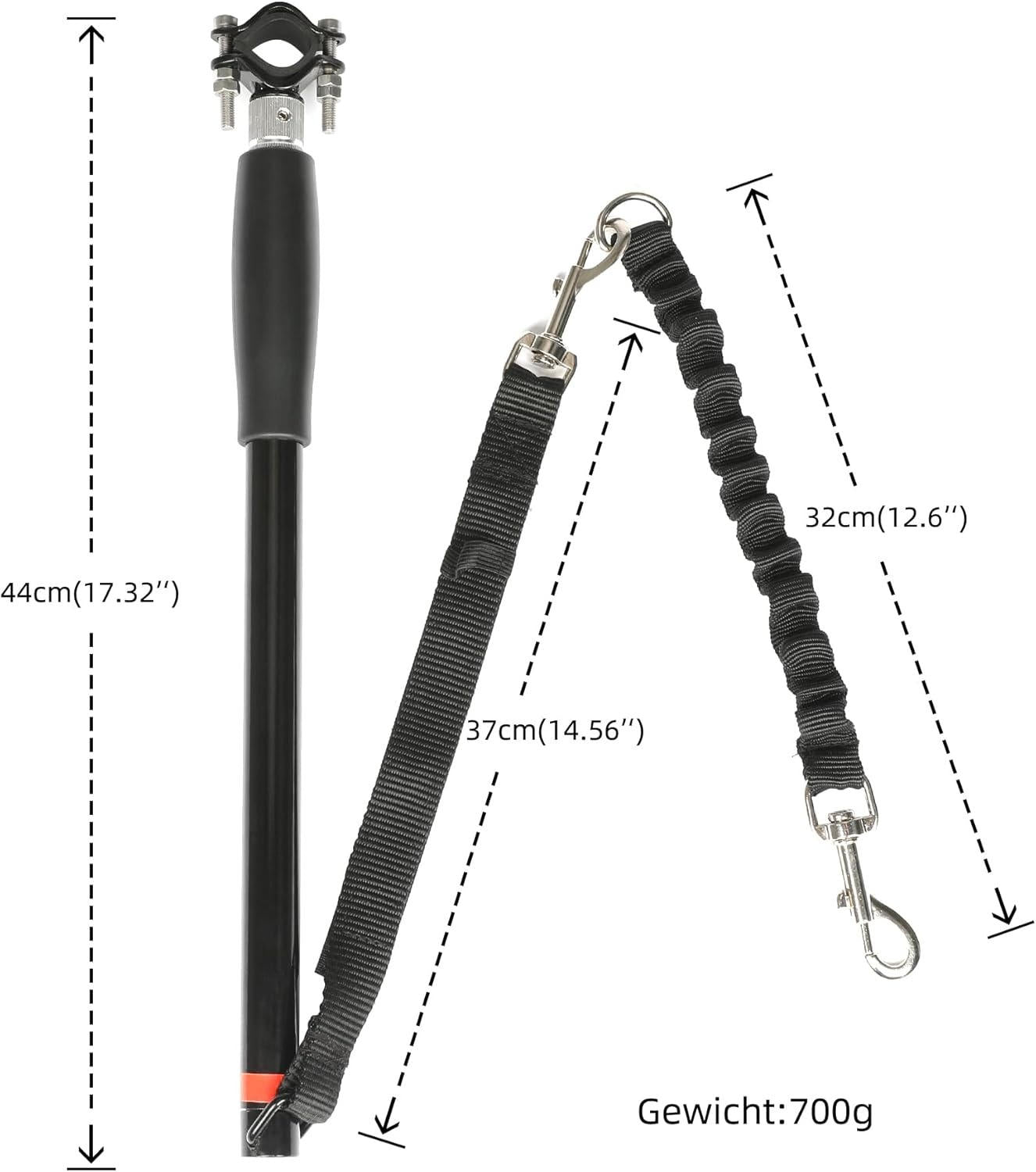 Bicycle dog leash 6