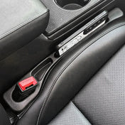 Black Car Seat Gap Filler Side Seam Plug Strip Leak-proof Filling Strip For All Car Model Wallet Phone Holder Accessories 4