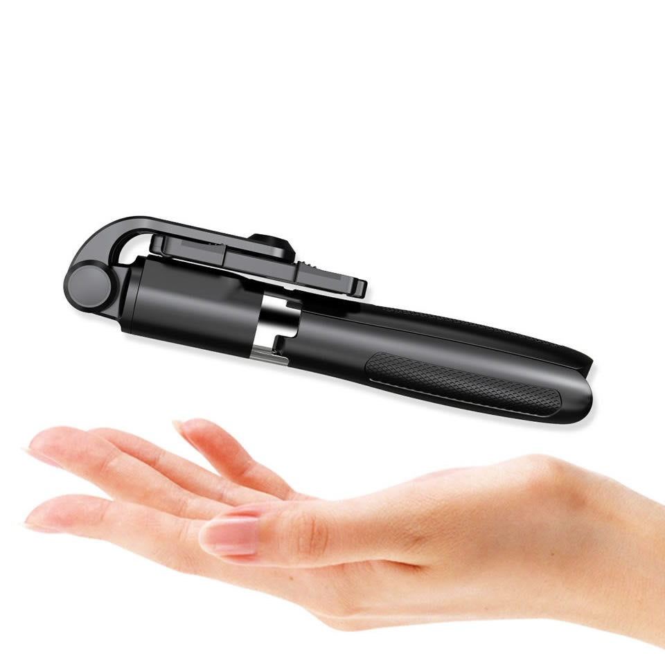 NovaGrip Selfie Stick With Tripod And Auto Balance Gimbal Stabilizer For Phones, Stable Horizontal Shots On The Go