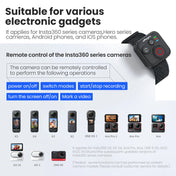 Bluetooth Wireless Remote Control For Insta360 X5/X4/Ace Pro 2 For GoPro Hero 13/12/10 With Wrist Strap Sport Camera Accessories 2