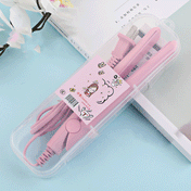 BowLift Ceramic Mini Hair Straightener | Portable 2-in-1 Styling Tool for Sleek Styles and Curls 0