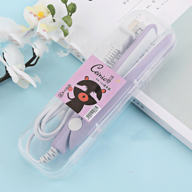 BowLift Ceramic Mini Hair Straightener | Portable 2-in-1 Styling Tool for Sleek Styles and Curls 3