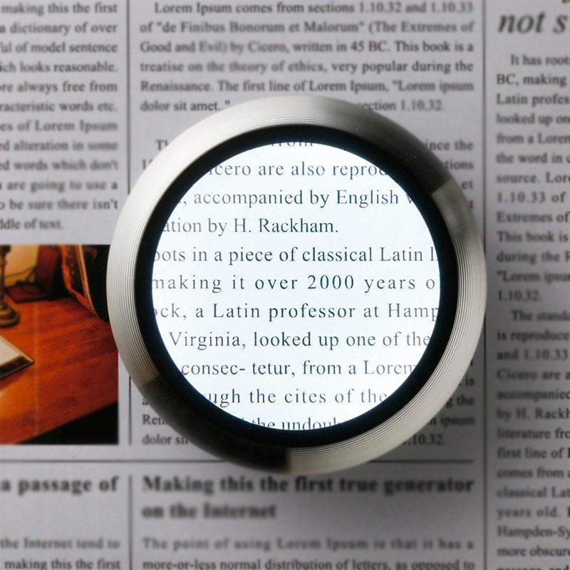BowLift LED Magnifying Glass with Light for Reading and Crafts, Hands-Free Design, Premium K9 Lens 0