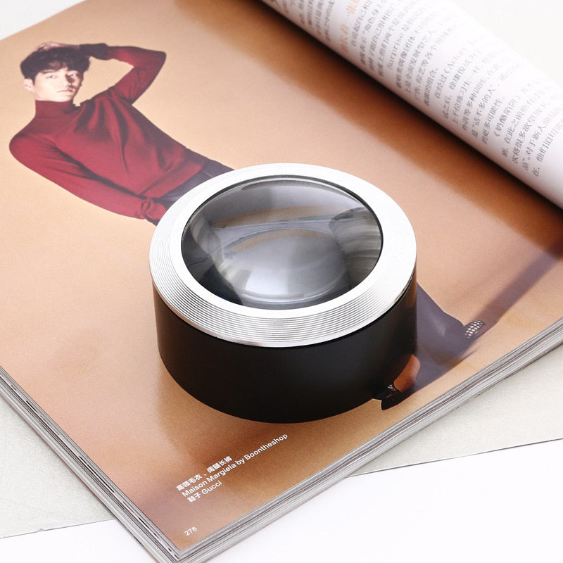 BowLift LED Magnifying Glass with Light for Reading and Crafts, Hands-Free Design, Premium K9 Lens 1