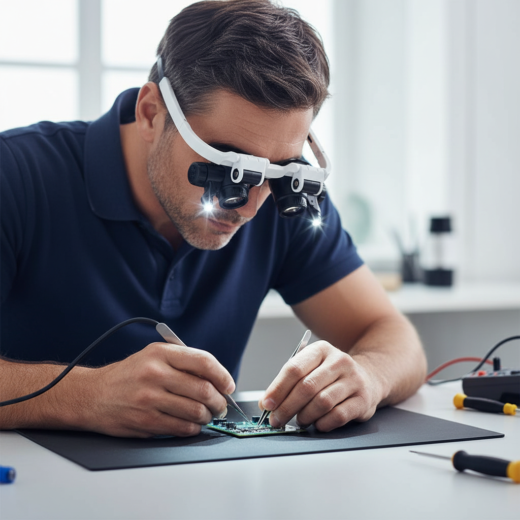 BowLift LED Magnifying Glasses with Light | 8x to 23x Magnification for Enhanced Vision 1