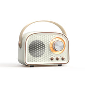BowLift Retro Round Bluetooth Speaker | Stylish Audio Experience with Bluetooth 5.0 0