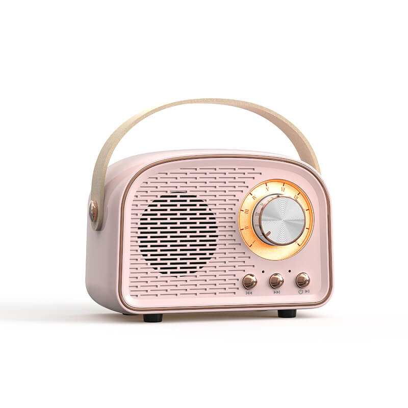 BowLift Retro Round Bluetooth Speaker | Stylish Audio Experience with Bluetooth 5.0 6