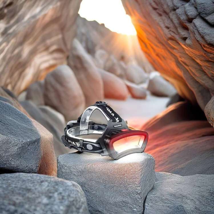 BrightBeam | Rechargeable LED Head Torch for Outdoor Adventures 0