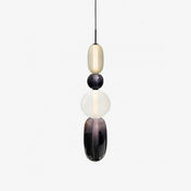 Modern Colorful Glass LED Pendant Light With Vibrant Glass Shade and Sleek Contemporary Design