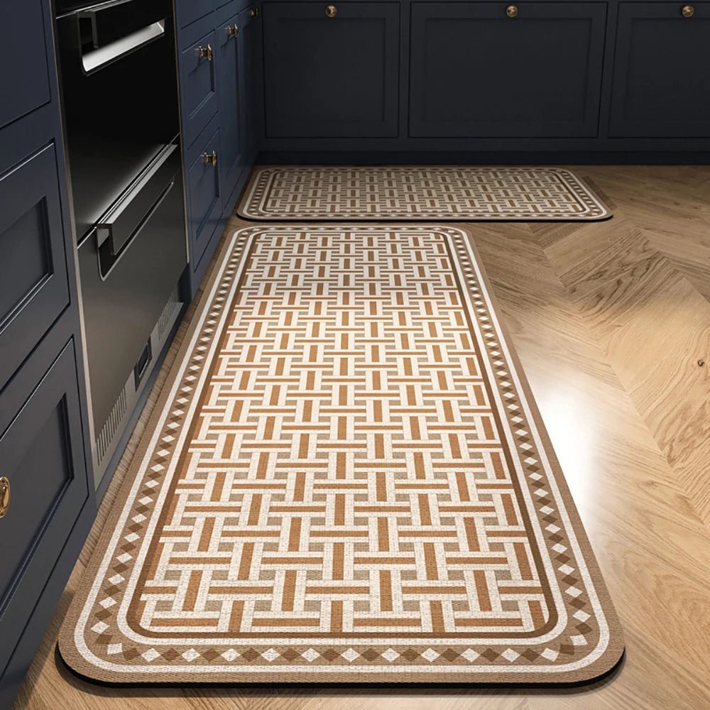 Non Slip Crystal Velvet Kitchen Floor Mat For Everyday Home Use In Busy Kitchens And Corridors