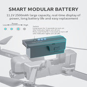 NovaVista F11S Pro GPS-drone med 4K-kamera, 2-aksers gimbal, foldbar quadcopter, 3000 m rækkevidde, intelligente flyvetilstande