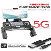 NovaVista F11S Pro GPS-drone med 4K-kamera, 2-aksers gimbal, foldbar quadcopter, 3000 m rækkevidde, intelligente flyvetilstande