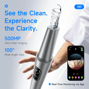 CURVY MOON Visible Electric Ultrasonic Tooth Cleaner with Camera Tartar Remover Tooth Stain Cleaning Tools Teeth Whitening Care 0