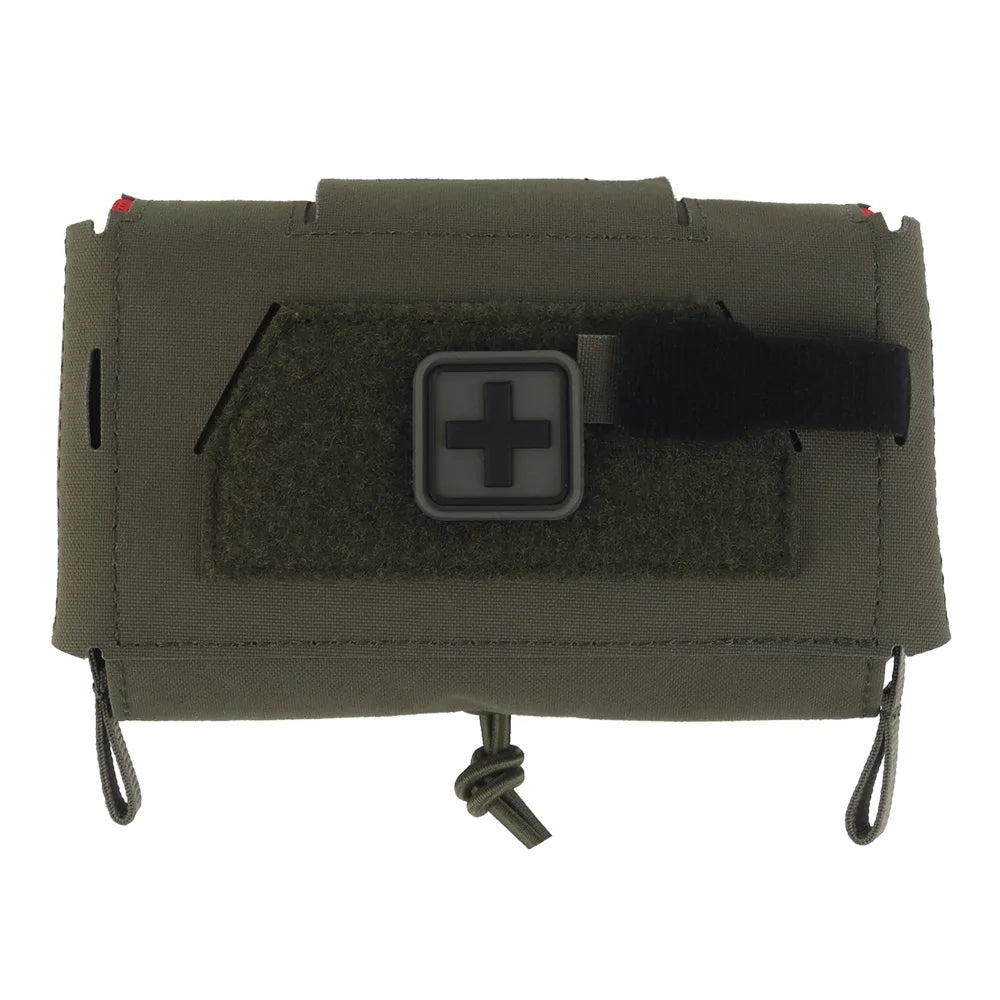 Camo Style MD2 Compact Trauma Kit Tactical IFAK Medical First Aid Pouch Outdoors Hunting Camping Patrol Survival Equipment 0