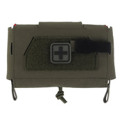 Camo Style MD2 Compact Trauma Kit Tactical IFAK Medical First Aid Pouch Outdoors Hunting Camping Patrol Survival Equipment 0