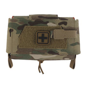 Camo Style MD2 Compact Trauma Kit Tactical IFAK Medical First Aid Pouch Outdoors Hunting Camping Patrol Survival Equipment 10