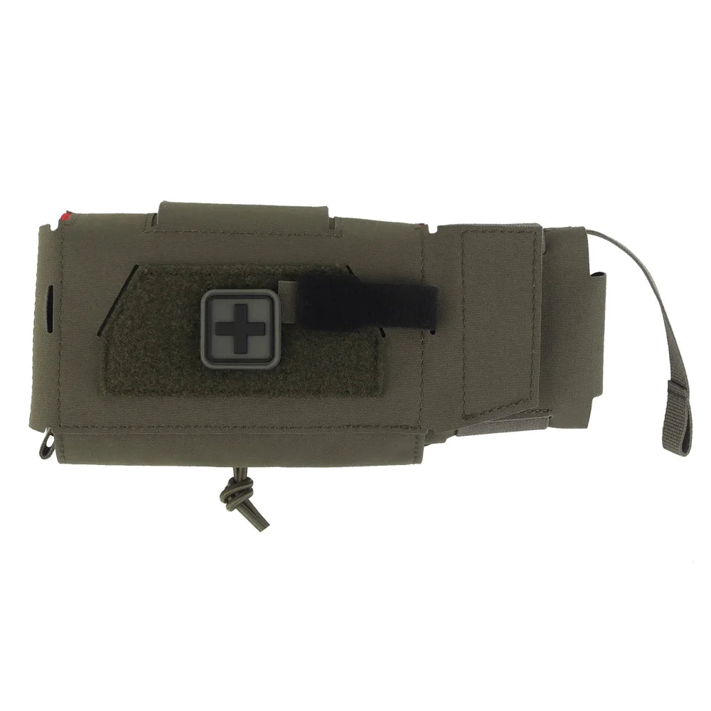 Camo Style MD2 Compact Trauma Kit Tactical IFAK Medical First Aid Pouch Outdoors Hunting Camping Patrol Survival Equipment 3