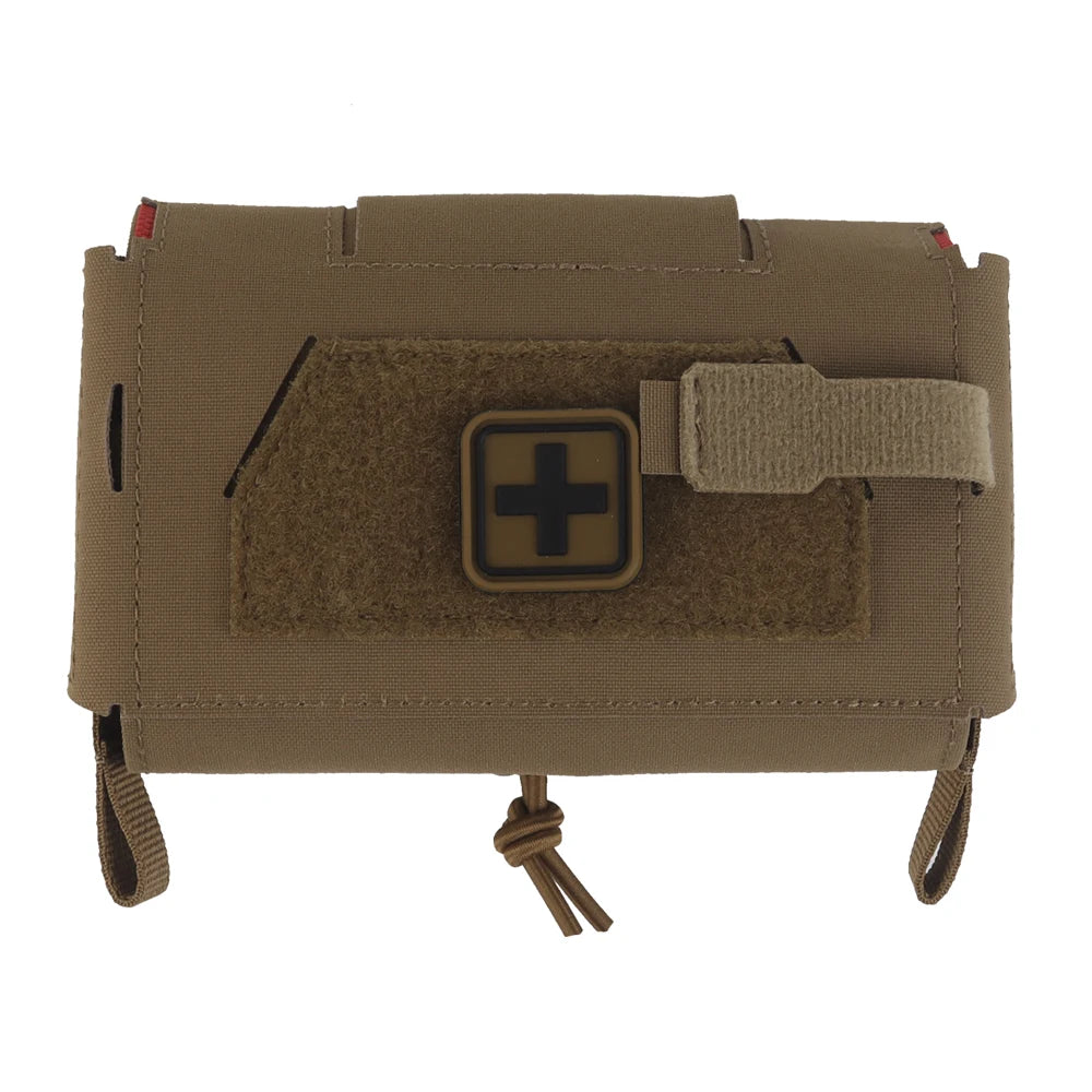 Camo Style MD2 Compact Trauma Kit Tactical IFAK Medical First Aid Pouch Outdoors Hunting Camping Patrol Survival Equipment 8