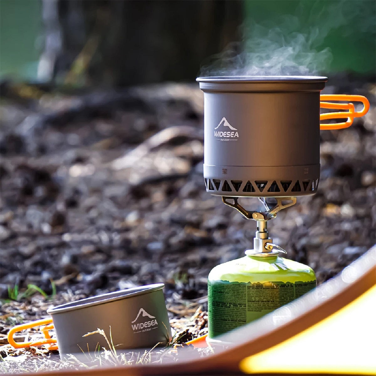Camping Cookware Outdoor Pot Pan Cooking Utensil Equipment 1