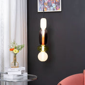 Modern Colorful Glass LED Pendant Light With Vibrant Glass Shade and Sleek Contemporary Design
