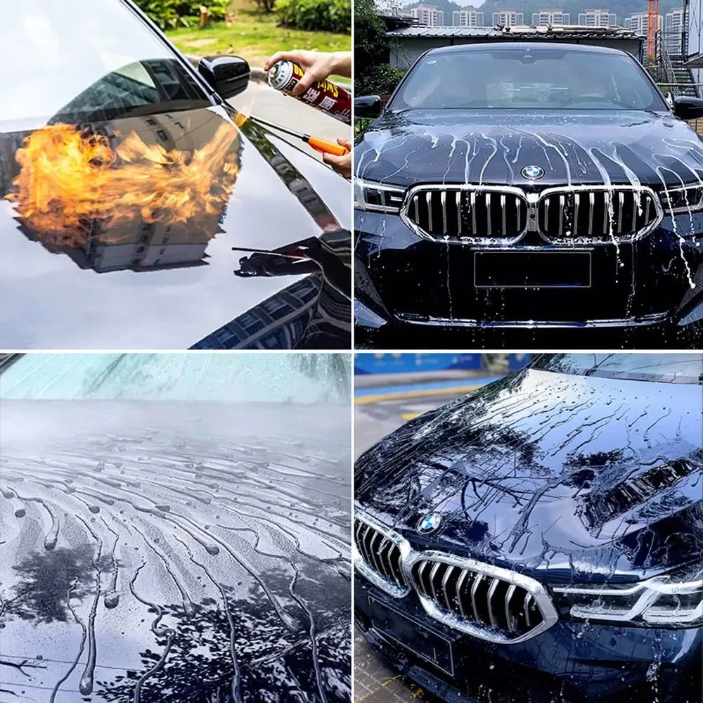 Car Ceramic Quick Detailer&Coating Spray Nano Hydrophobic Polish Scratch Repair Remover Paint Protection Crystal Wax  Auto Clean 4