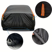 Car Covers Outdoor Waterproof Sun Rain Snow Protection UV Auto Cover Universal SUV/Sedan 190T Car Protective Full Covers 2