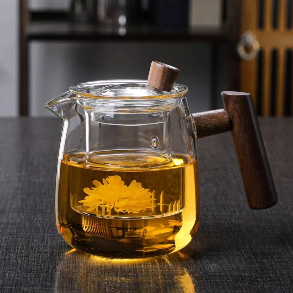 Carly Borosilicate Glass Teapot 1