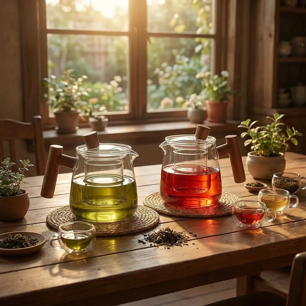 Carly Borosilicate Glass Teapot 7