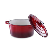 Cast Iron Pot with Enameled Finish and 2L Capacity 2