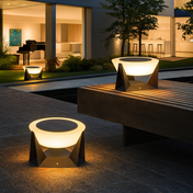 LumaGlow Solcelle Terrasse Accent Lys Til Udendørs Stier, Haver Og Siddeområder