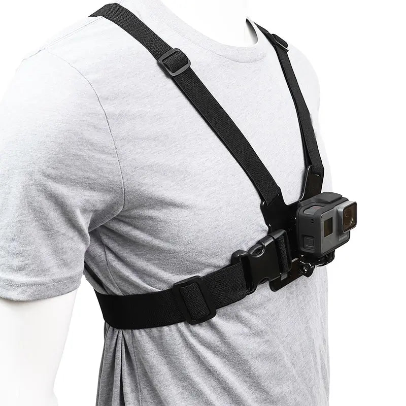 Chest Strap Mount Belt for Gopro Hero 9 8 7 6 5 4 Insta360 R X2 DJI OSMO Action Camera Harness for Go Pro SJCAM EKEN Accessories 5