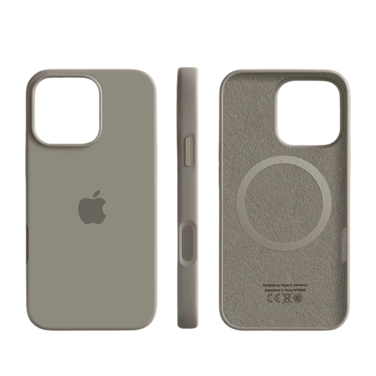 Flydende silikone magnetisk blødt cover til iPhone