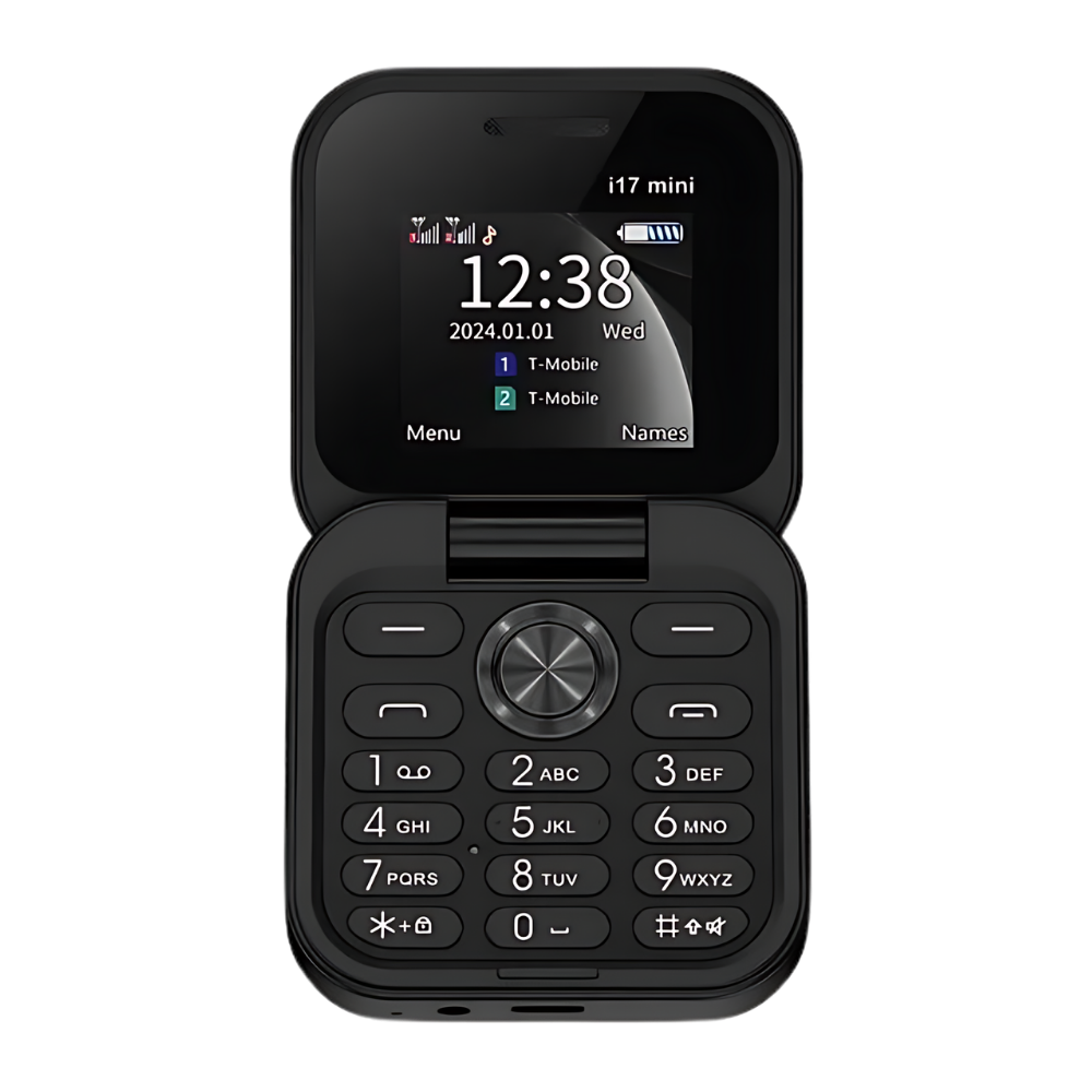 Compact Dual SIM Folding Mobile Phone with HD Camera & Music Player 0