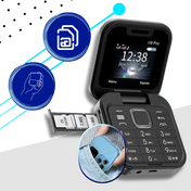 Compact Dual SIM Folding Mobile Phone with HD Camera & Music Player 1