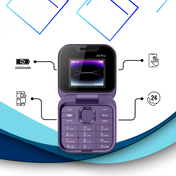Compact Dual SIM Folding Mobile Phone with HD Camera & Music Player 4