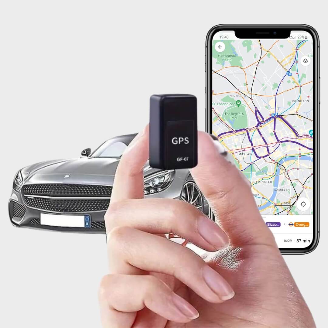 Compact Magnetic GPS Tracker | Real-Time Vehicle and Luggage Tracking Device 0