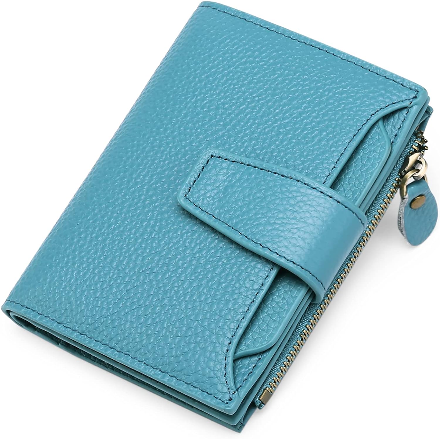 Compact Multi-Functional Leather Wallet – RFID Blocking 10