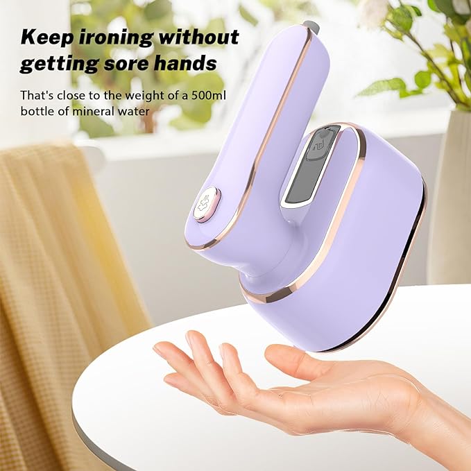 Compact Steam Iron: Your Travel-Friendly Wrinkle Remover 4