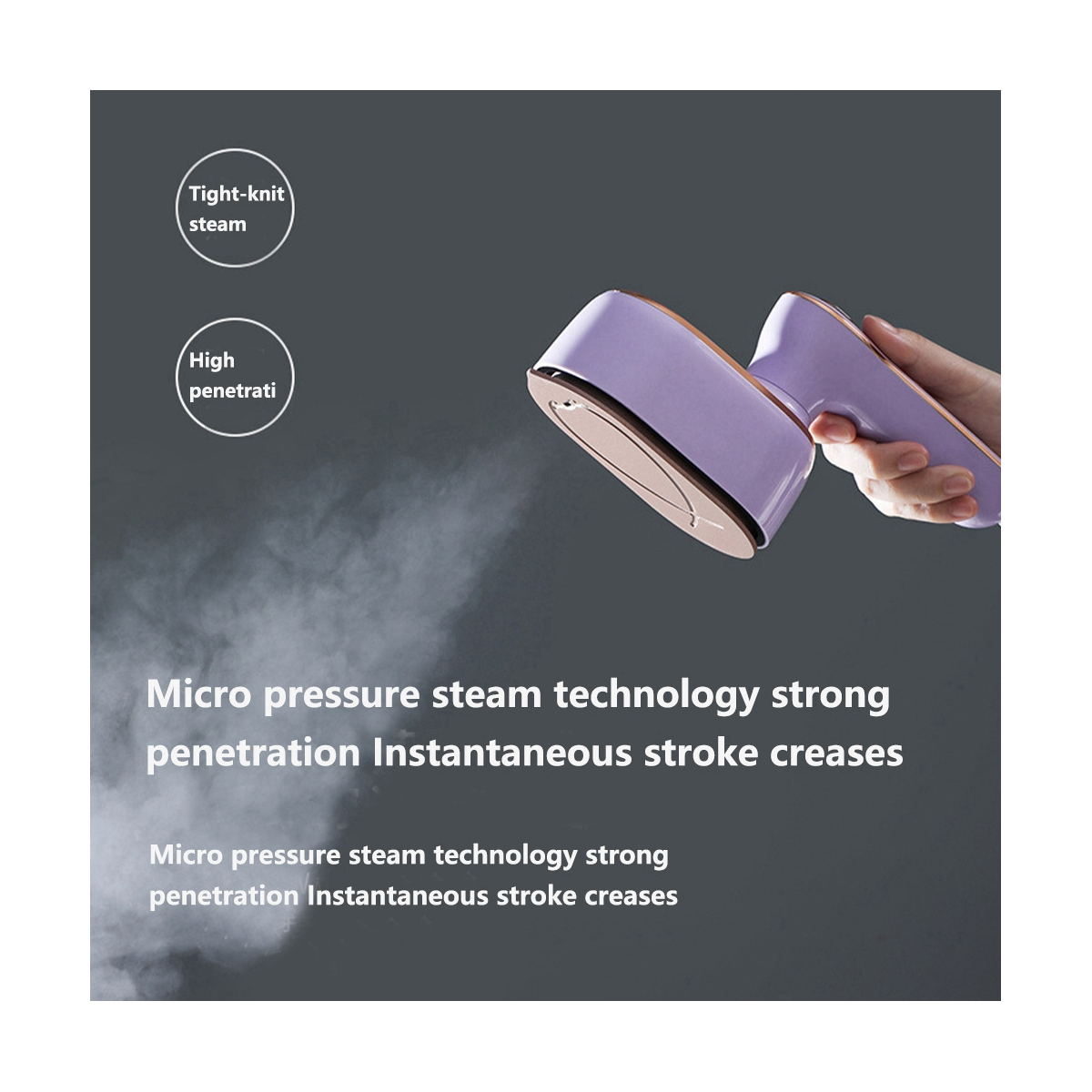 Compact Steam Iron: Your Travel-Friendly Wrinkle Remover 7