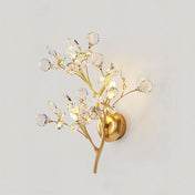 SylvanGlow Nature Inspired LED Wall Lamp With Delicately Crafted Metal Branch And Soft Ambient Glow