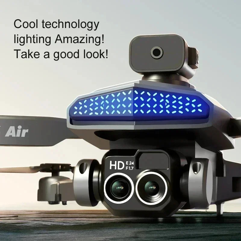 AeroNova Pro Drone 8K med dobbelt kamera, 5-sidet forhindringsundgåelse, børsteløse motorer, foldbar, EIS-stabilisering