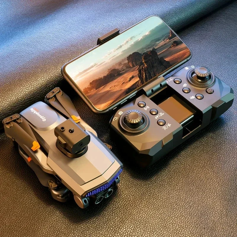 AeroNova Pro Drone 8K med dobbelt kamera, 5-sidet forhindringsundgåelse, børsteløse motorer, foldbar, EIS-stabilisering
